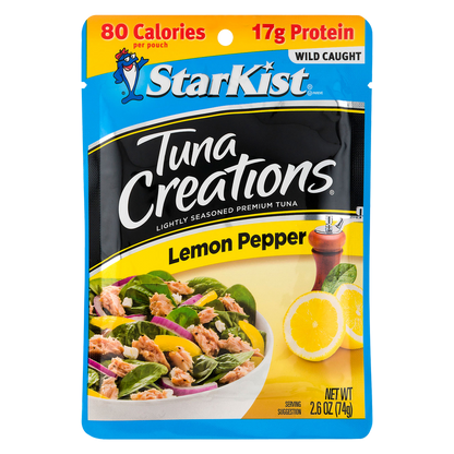 StarKist Tuna Creations Lemon Pepper Seasoned Tuna in Pouch 2.6oz
