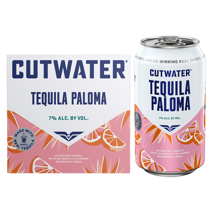 Cutwater Grapefruit Tequila Paloma 4pk 12oz Cans