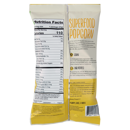 Three Dads Superfood Popcorn 0.8oz