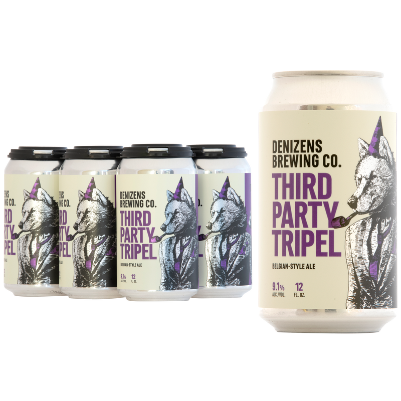 Denizens Third Party Tripel 6pk 12oz Can 9.1% ABV