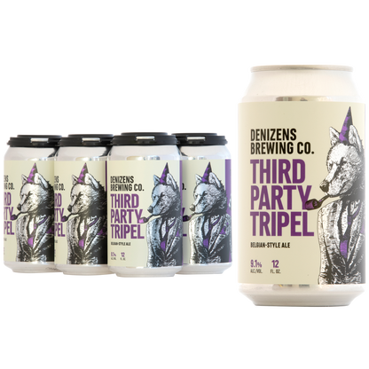 Denizens Third Party Tripel 6pk 12oz Can 9.1% ABV