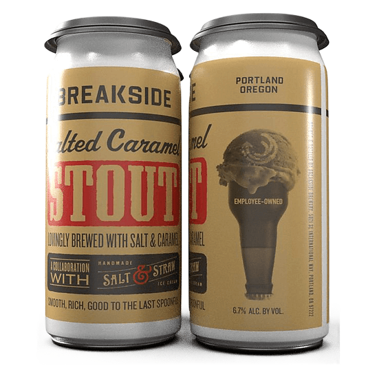 Breakside Brewery Seasonal - Salted Caramel Stout (4PKC 16 OZ)