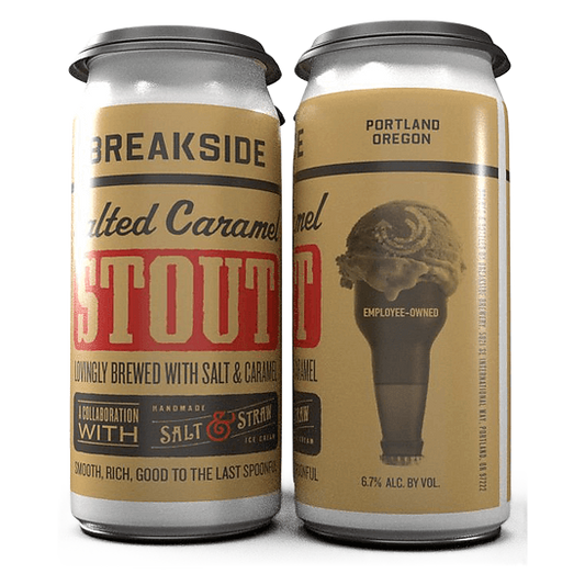 Breakside Brewery Seasonal - Salted Caramel Stout (4PKC 16 OZ)