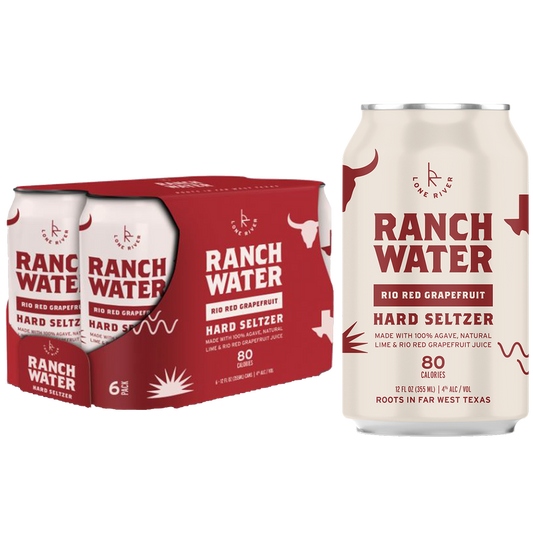 Lone River Ranch Water Rio Red Hard Seltzer 6pk 12oz Can 4.0% ABV