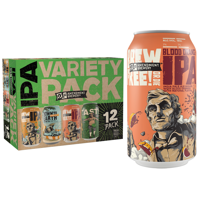 21st Amendment HOP Variety Pack 12pk 12oz Can