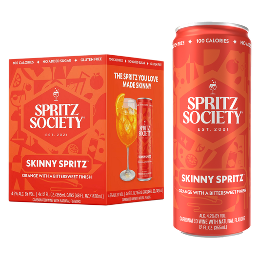 Spritz Society Skinny Spritz 4pk 12oz Can 4.2% ABV