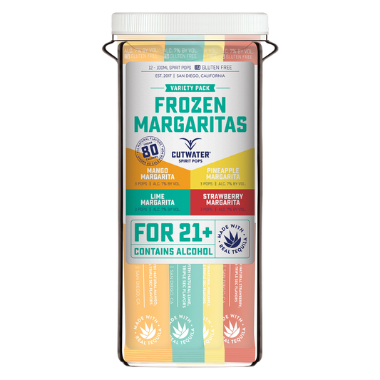 Cutwater Frozen Margarita Pops 12pk 100ml