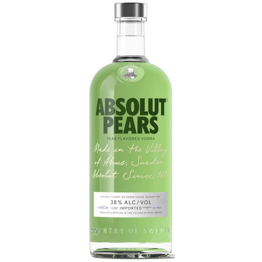Absolut Pears Vodka 1L (80 Proof)