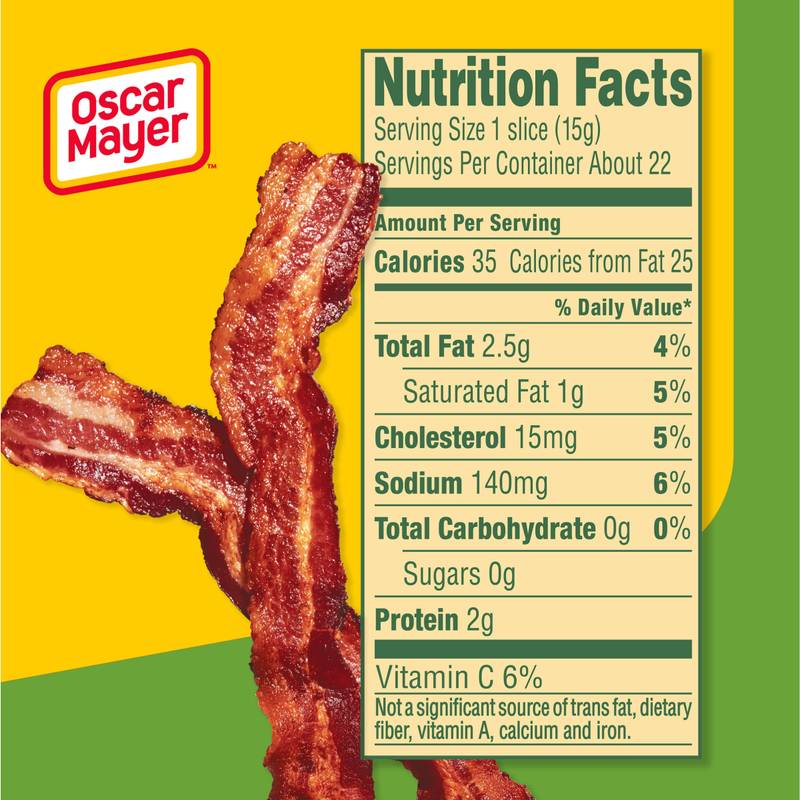 Oscar Mayer Original Turkey Bacon - 12oz