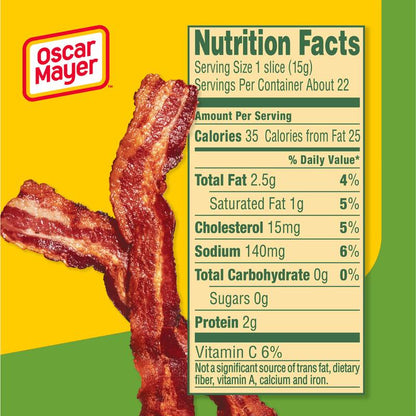 Oscar Mayer Original Turkey Bacon - 12oz
