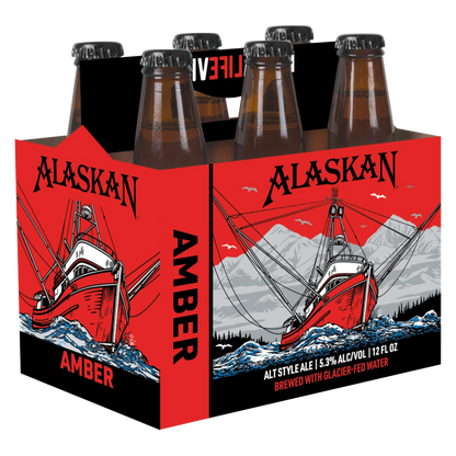 Alaskan Amber 6pk 12oz Btl 5.3% ABV