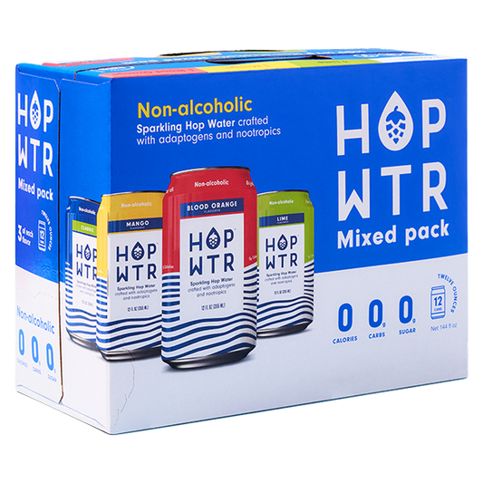 HOP WTR Mixed Pack 12pk 12oz Can