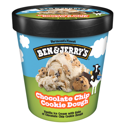 Ben & Jerry's Chocolate Chip Cookie Dough Ice Cream Pint