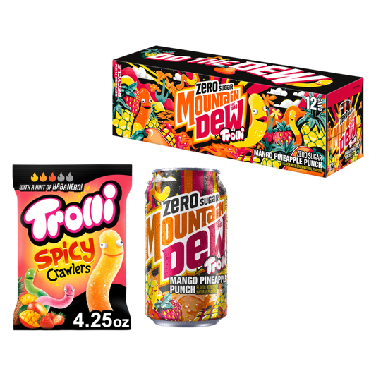 Mountain Dew Zero Sugar Trolli Combo