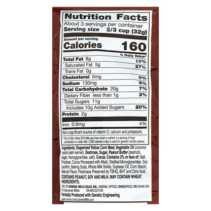 Bugles Chocolate Peanut Butter 3.25oz