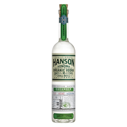 Hanson Organic Cucumber Vodka 750ml