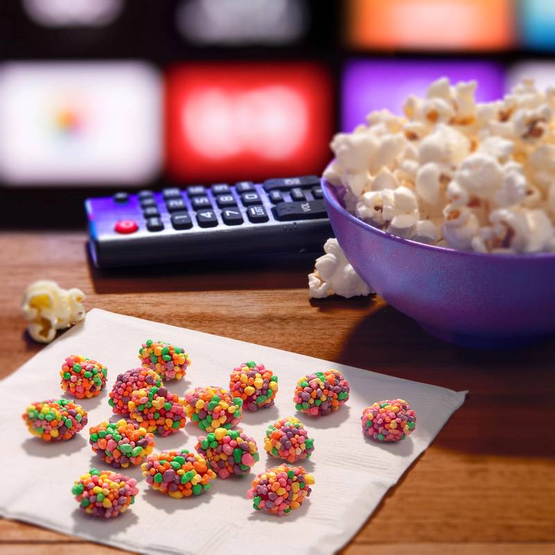 NERDS Gummy Clusters, Candy, Rainbow, Crunchy and Gummy, 5 oz