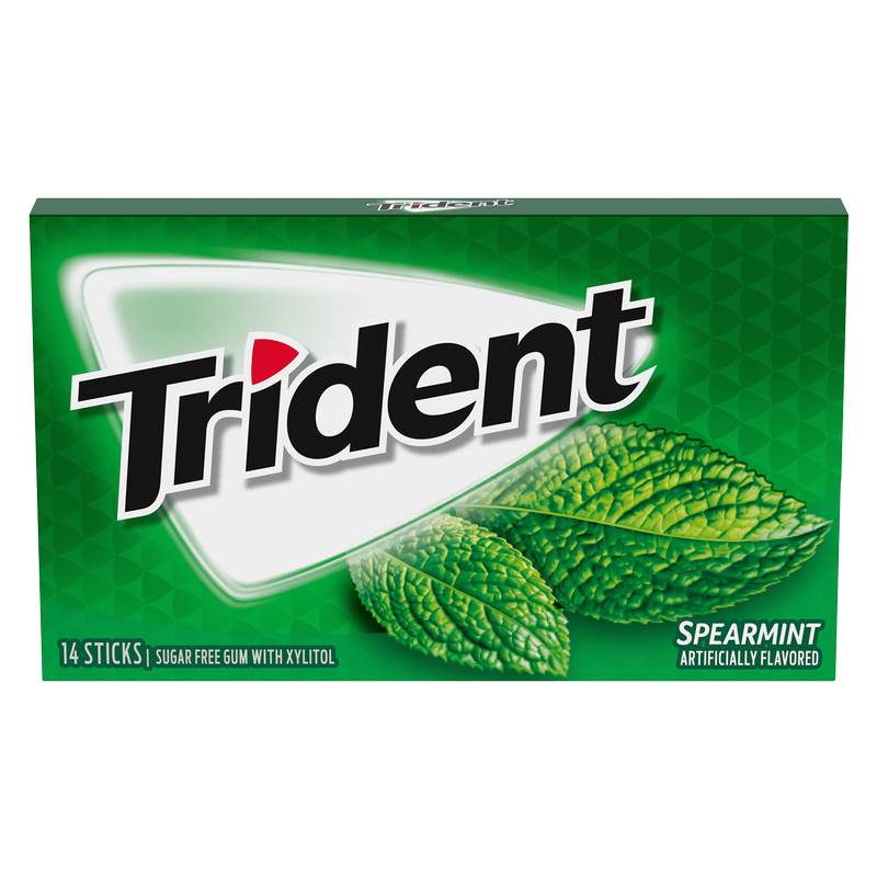 Trident Spearmint Gum 14ct
