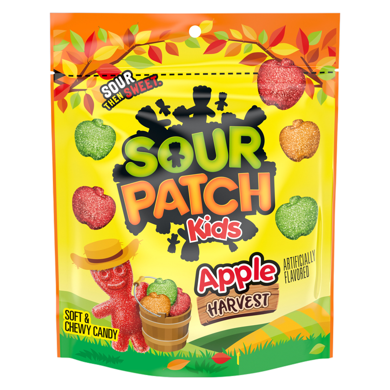 Sour Patch Kids Apple Harvest Soft & Chewy Candy 10oz