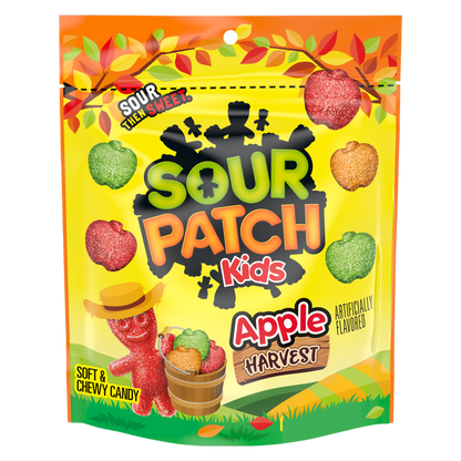 Sour Patch Kids Apple Harvest Soft & Chewy Candy 10oz