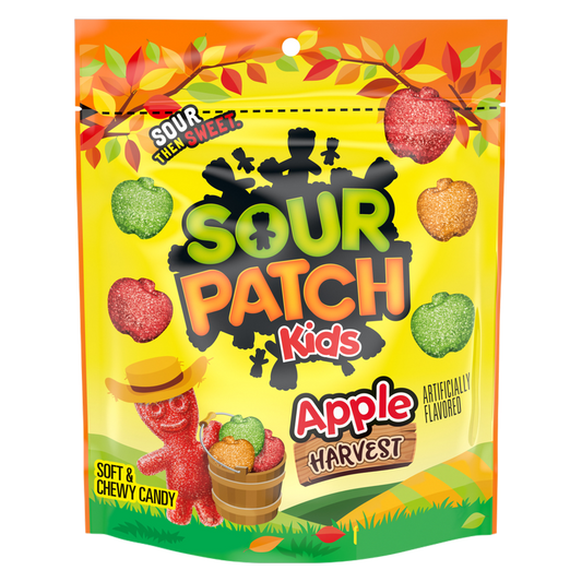 Sour Patch Kids Apple Harvest Soft & Chewy Candy 10oz