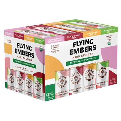 Flying Embers Hard Seltzer Variety 12pk 12oz Can 5.0% ABV