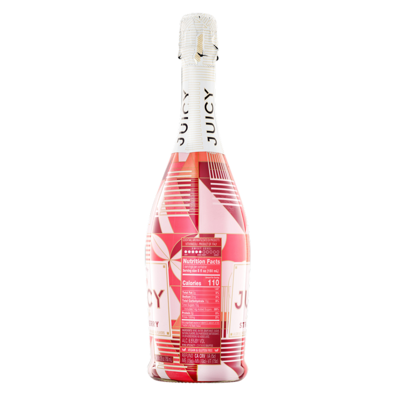 Juicy Sparkle Strawberry Sparkling 750ml
