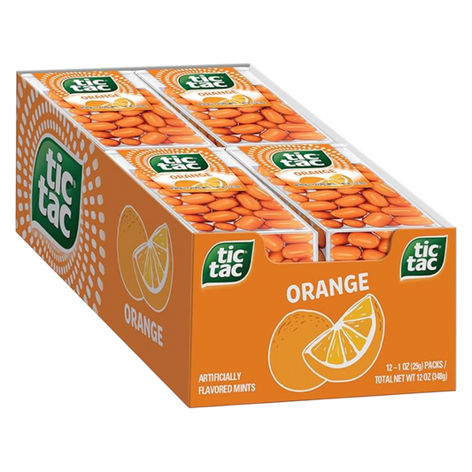 Tic Tac Orange, 1.7oz 12 CT