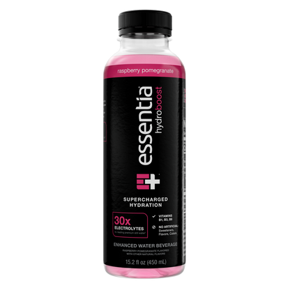 Essentia Hydroboost Raspberry Pomegranate 15.2oz Btl