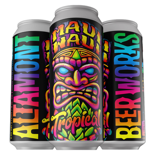 Altamont Beer Works Maui Waui Tropical IPA 4pk 16oz Can