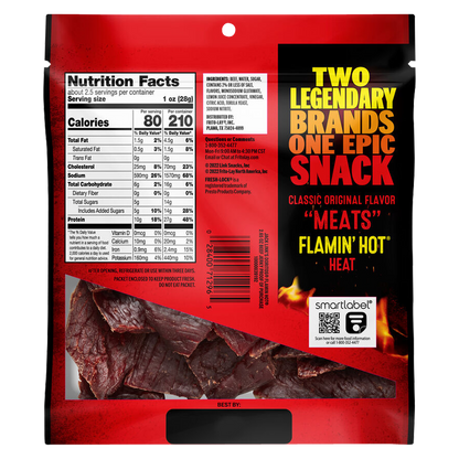 Jack Link's Flamin' Hot Jerky Bag 2.65oz