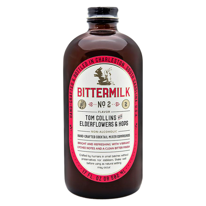 Bittermilk No 1 Bourbon Barrel Aged Old Fashioned 8.5oz