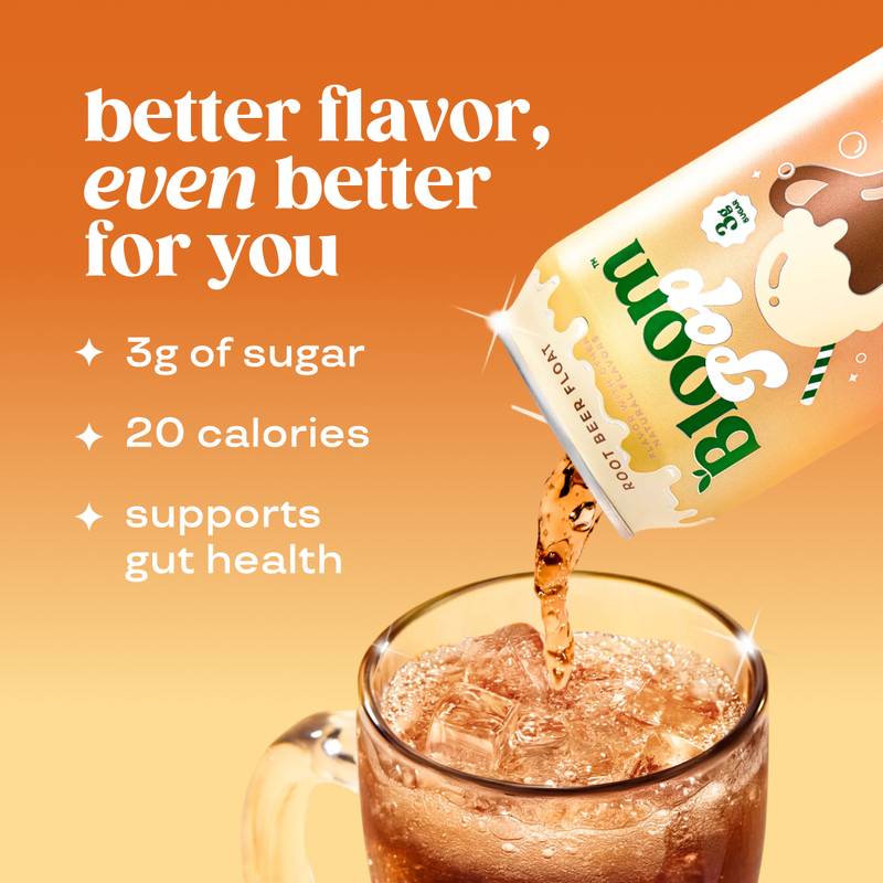 Bloom Pop Root Beer Float 12oz Can