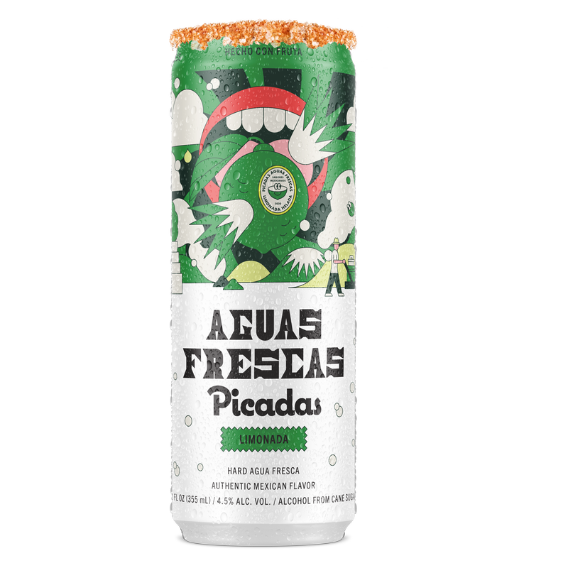 Picadas Hard Aguas Frescas Limonada 6pk 12oz Can 4.5% ABV