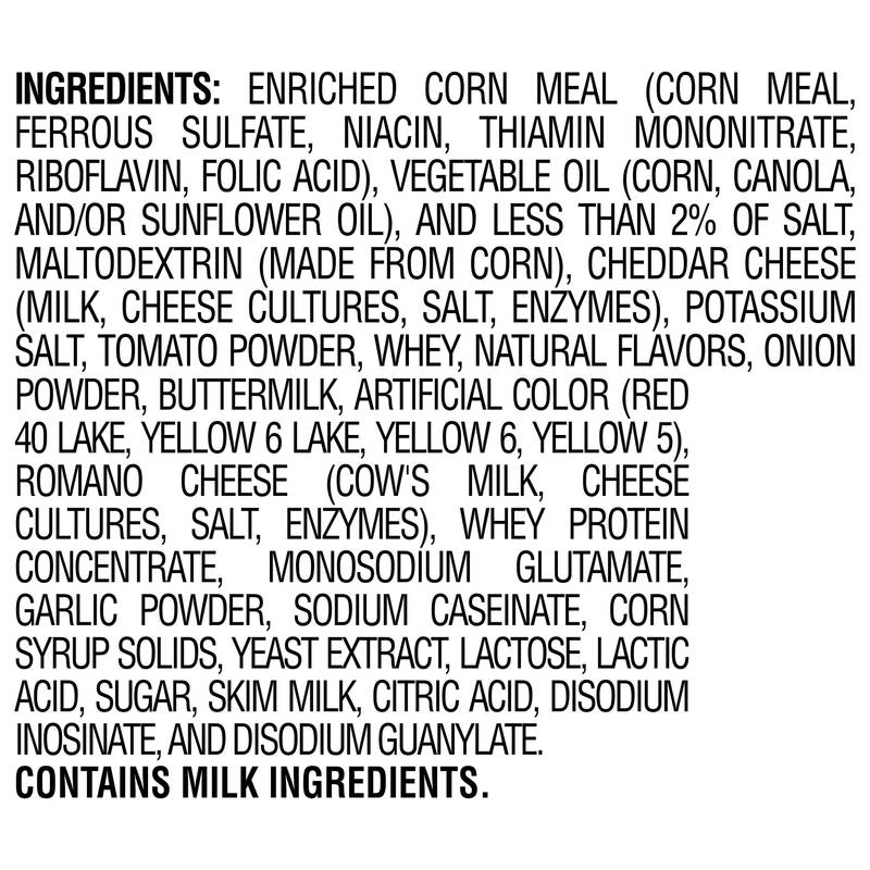 Chester's Fries Corn Snacks Flamin' Hot Flavored 1 Oz