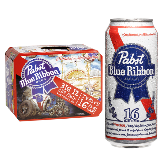 Pabst Blue Ribbon 12pk 16oz Can 4.6% ABV