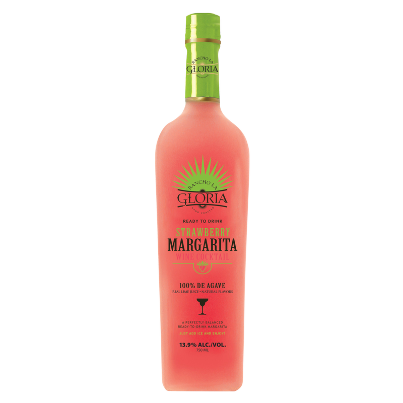 Rancho La Gloria Skinny 90 Cal Strawberry Margarita 750ml