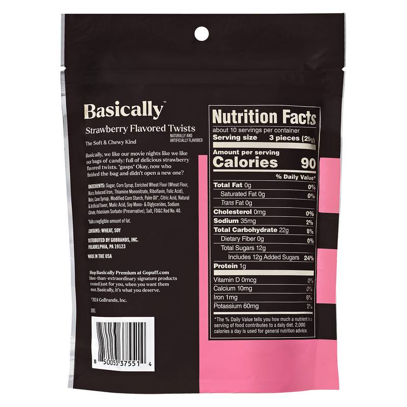 Basically Premium Strawberry Twists 10 oz