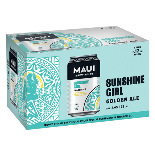 MAUI SUNSHINE GIRL GOLDEN 6PKC (6PKC 12 OZ)