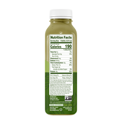 Koia Matcha Latte Plant Based Protein Drink 12oz Btl