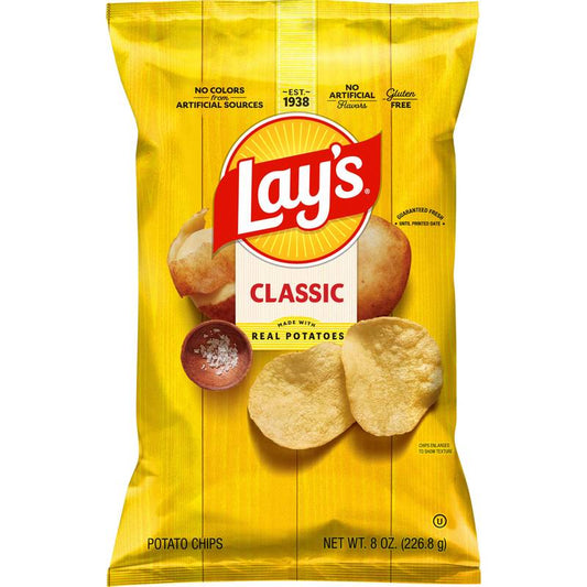 Lay's Classic Potato Chips 8oz