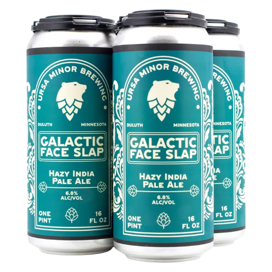 Ursa Minor Galactic Face Slap Hazy IPA 4pk 16oz can