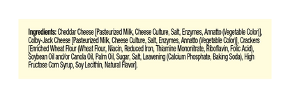 Sargento Shareables with Cheddar, Colby Jack and Ritz