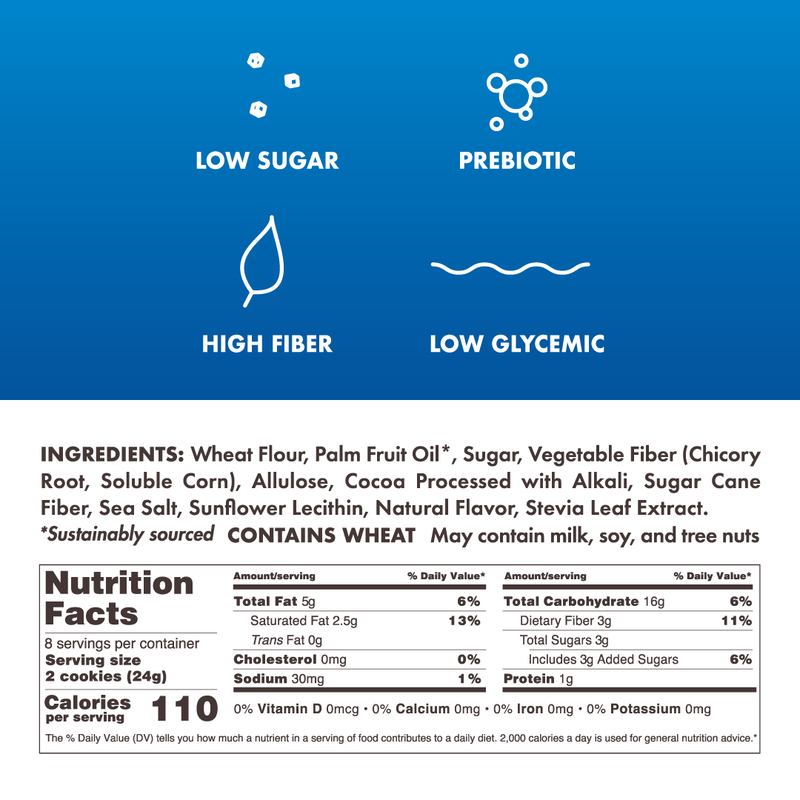 Rip Van LEOS Cookies and Cream Sandwich Cookies, 1.69oz