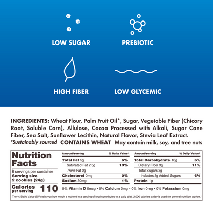 Rip Van LEOS Cookies and Cream Sandwich Cookies, 1.69oz