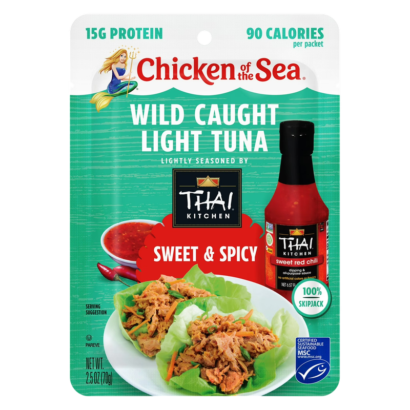 Chicken of the Sea Thai Kitchen Sweet & Spicy Tuna 2.5oz