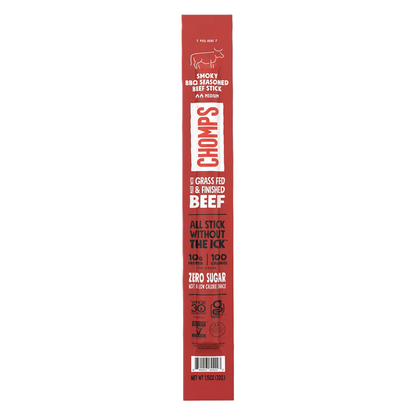 Chomps Smoky BBQ Seasoned Stick, 1.15oz