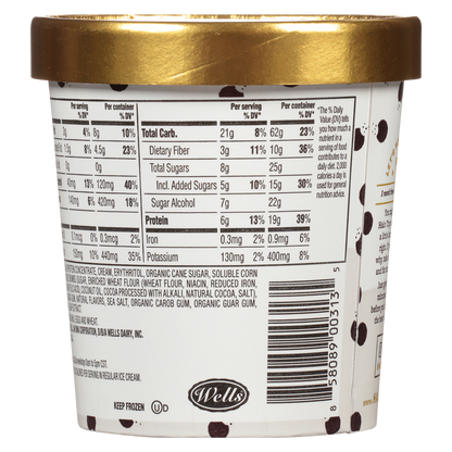 Halo Top Cookies and Cream Light Ice Cream Pint, 16 fl oz