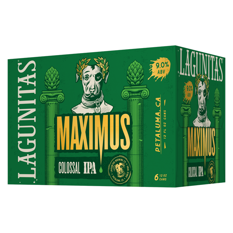 Lagunitas Maximus Imperial IPA 6pk 12oz Can 9% ABV