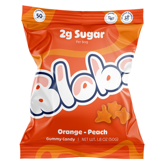 Blobs Orange-Peach Gummies - 1.8 oz